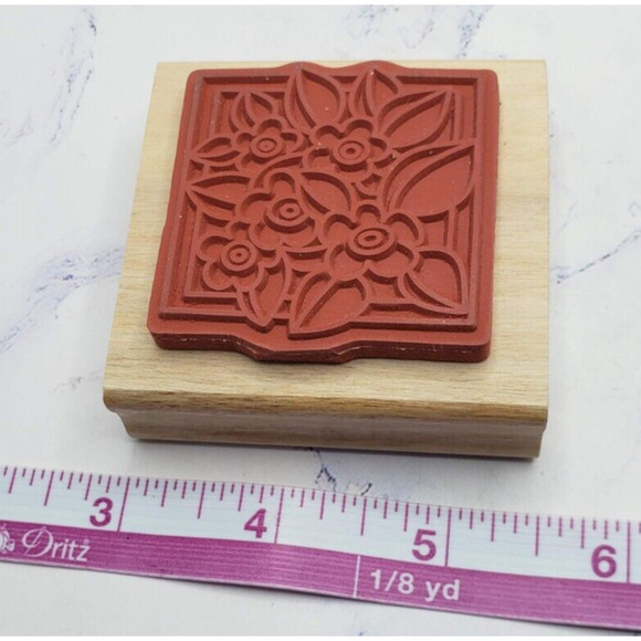 Anitas Spring Flowers Batch of Daisy's Wood Mounted Rubber Stamp - Picture 7 of 7